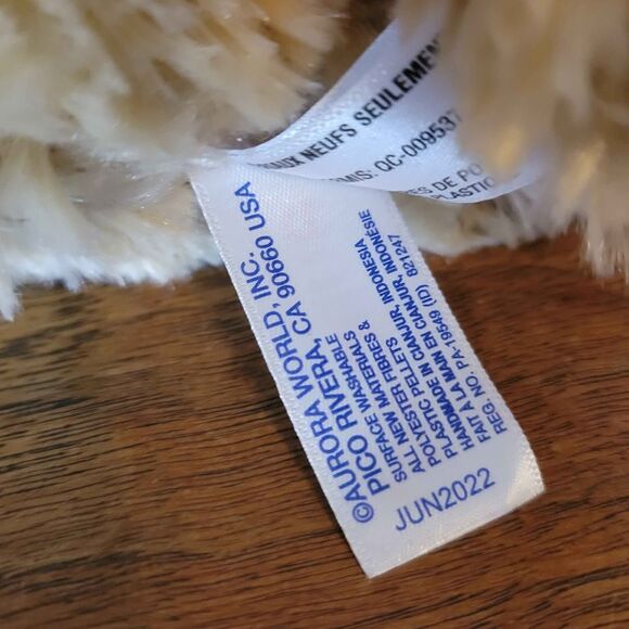 2022 Aurora Baby Sloth 8" Soft Plush Stuffed Animal - Picture 6 of 6